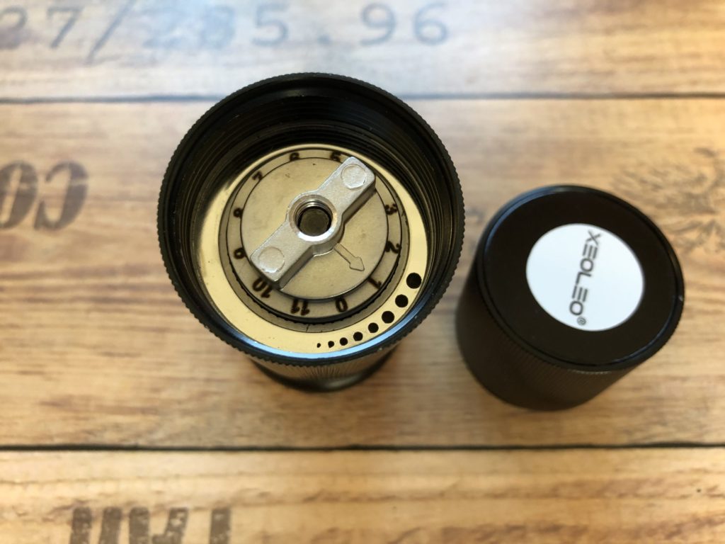 Xeoleo Handmühle - Kaffeemühle - getestet - Erfahrungsbericht - Test - Kaffeebohnen Handkurbel - 45mm Variante